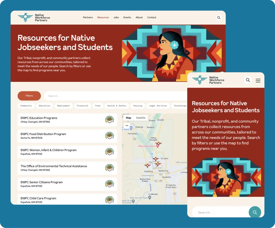 Responsive, hand-coded designs